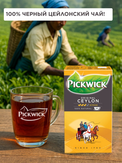 Чай черный пакетированный «Ceylon»