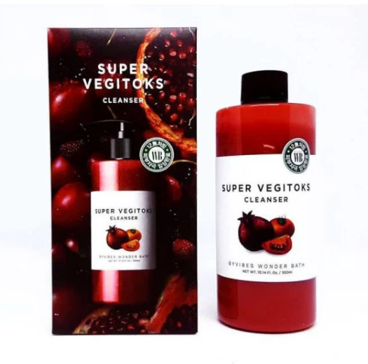 Пенка для умывания лица «Super Vegitoks Cleanser Red»