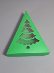 Набор коробок подарочных «Зелёная ёлка» - Фото 1