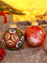 Набор шаров елочных «Неповторимый букет» - Фото 6