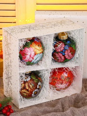 Набор шаров елочных «Неповторимый букет» - Фото 7