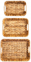 Набор плетеных корзин - Фото 3
