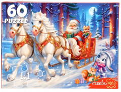 Пазл «Новогодняя упряжка» - Фото 2