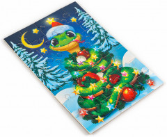 Пазл для детей магнитный деревянный «Новый год! Змея» - Фото 3