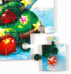 Пазл для детей магнитный деревянный «Новый год! Змея» - Фото 5