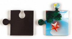 Пазл для детей магнитный деревянный «Новый год! Змея» - Фото 6