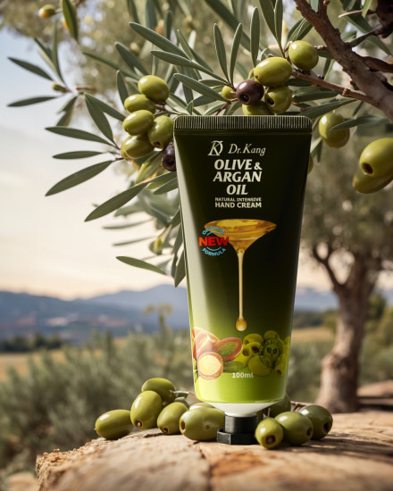 Крем для рук с оливой и аргановым маслом увлажняющий «Olive & Argan oil»
