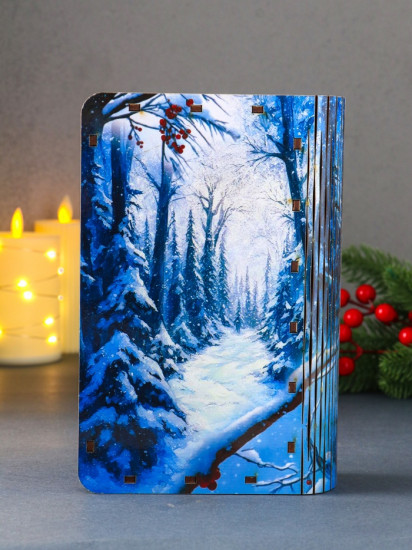 Шкатулка-книга «Три снегиря»