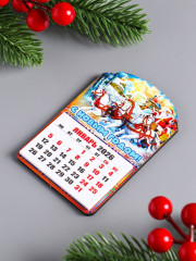 Набор магнитов на холодильник с календарём 2026 - Фото 3