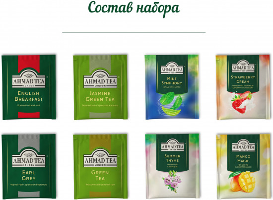 Набор чая подарочный «Tea Bouquet. Чайный букет»
