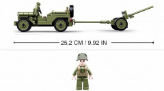 Конструктор «Армия: Внедорожник Виллис» - Фото 4