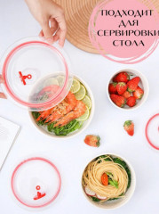 Набор керамических контейнеров с вакуумной крышкой - Фото 6