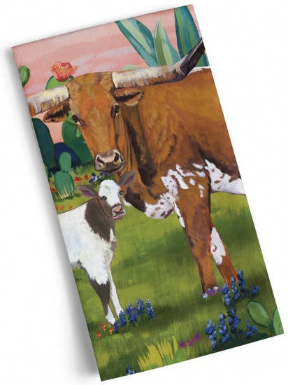 Полотенце кухонное «Бычки»