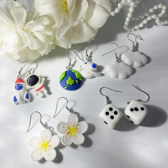 Комплект сережек детских