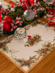 Набор салфеток сервировочных «Christmas birds new» - Фото 2