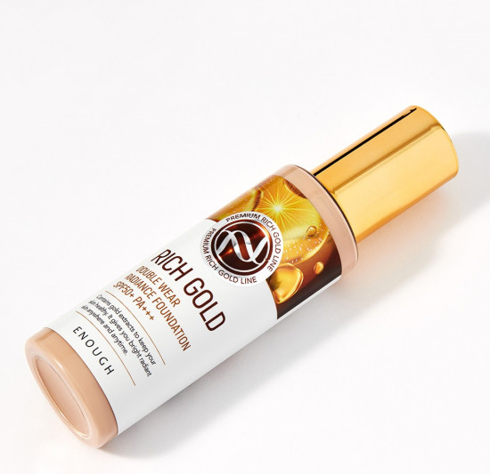 Тональный крем «Rich Gold Double Wear Radiance Foundation SPF50», оттенок 13
