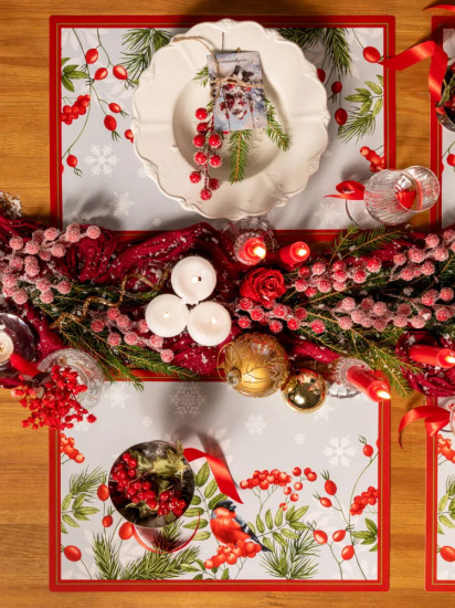 Комплект плейсматов «Winter berry»