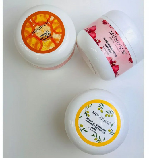 Маска для волос с экстрактом граната «Pomegranate Repair Hair Mask»