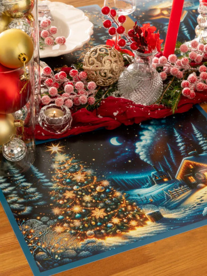 Комплект плейсматов «Winter window»