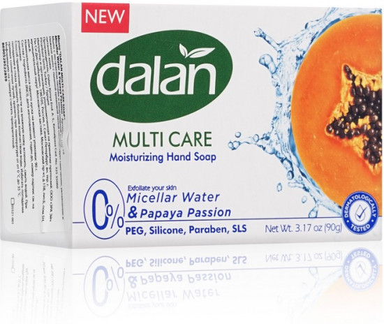 Мыло туалетное с экстрактом папайи «Micellar Water & Papaya Passion»