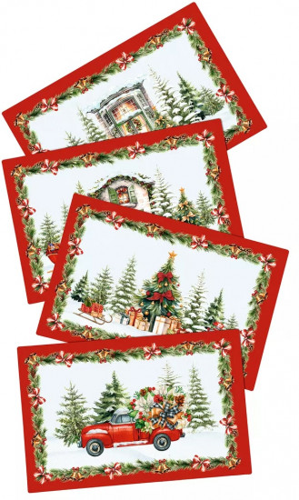 Комплект плейсматов «Christmas house»