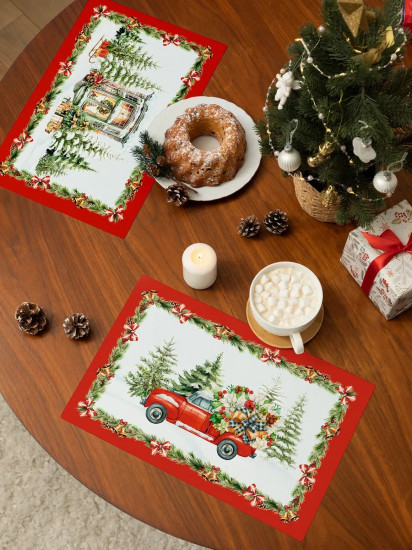 Комплект плейсматов «Christmas house»