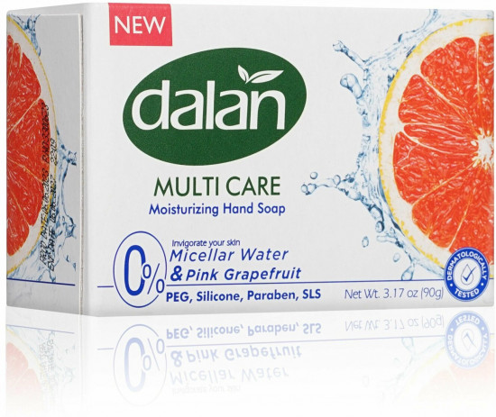 Мыло туалетное с экстрактом розового грейпфрута «Micellar Water & Pink Grapefruit»