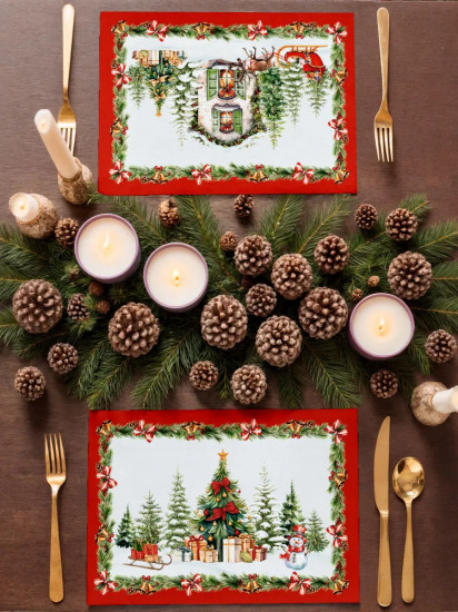 Комплект плейсматов «Christmas house»