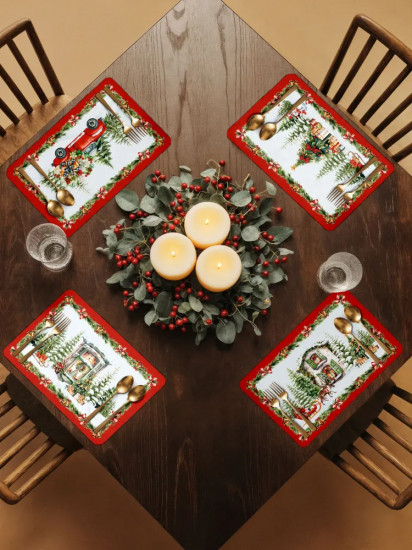 Комплект плейсматов «Christmas house»