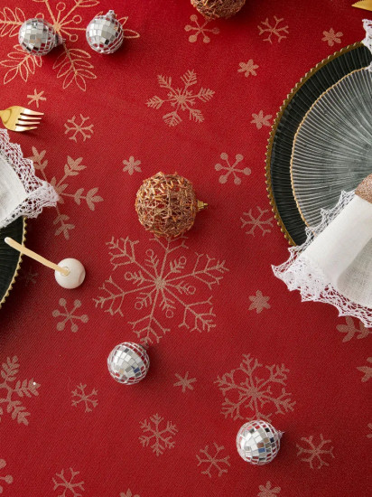Скатерть «Gold Snowflake»