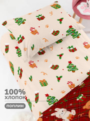 Комплект постельного белья «Мишки и зайки» - Фото 1