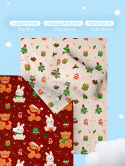 Комплект постельного белья «Мишки и зайки» - Фото 7