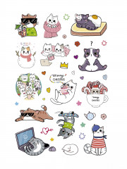 Наклейки Всё будет МЯУ! - Фото 5