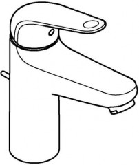 Смеситель для раковины с донным клапаном - Фото 2