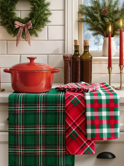 Комплект полотенец кухонных «Scottish Classic»
