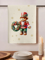 Комплект полотенец кухонных «Christmas bears» - Фото 6