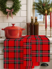 Комплект полотенец кухонных «Red scots Style» - Фото 1