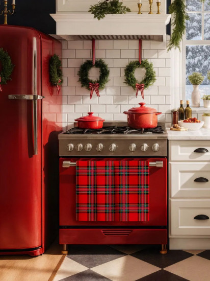 Комплект полотенец кухонных «Red scots Style»