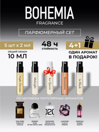 Набор парфюмерной воды «Black Parfum Set»