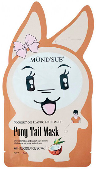 Маска-шапочка для волос питательная «Pony Tail Mask Coconut Oil Extract»