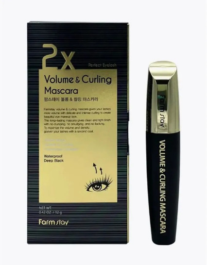 Тушь для ресниц «2х Perfect Eyelash Volume & Curling Mascara»