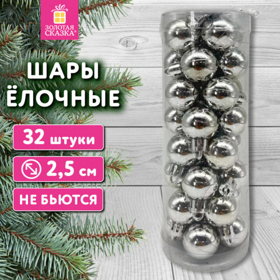 Набор шаров ёлочных «Tender Shine»