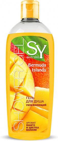 Гель для душа «Bermuda Islands. Манго и цветок ванили»