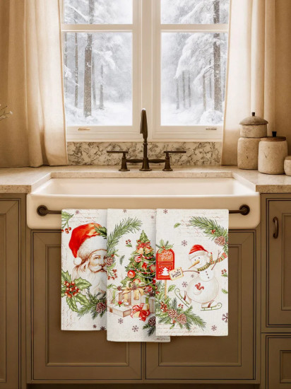 Комплект полотенец кухонных «Christmas presents»