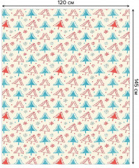 Скатерть «Елочки наив» - Фото 1
