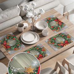 Набор салфеток сервировочных «Новогодние колокольчики» - Фото 1