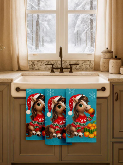 Комплект полотенец кухонных «Christmas Pony»
