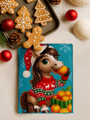 Комплект полотенец кухонных «Christmas Pony» - Фото 4