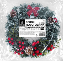 Венок новогодний - Фото 5