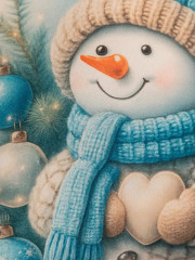 Подушка декоративная «Frosty Friend» - Фото 4